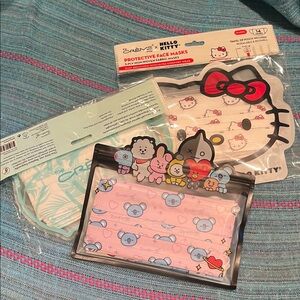 Hello Kitty & BY21 Face Mask Pack — Pink, White, Light Blue by the crème shop